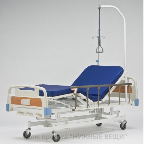 Медицинская кровать с регулировкой основания по высоте фото 1